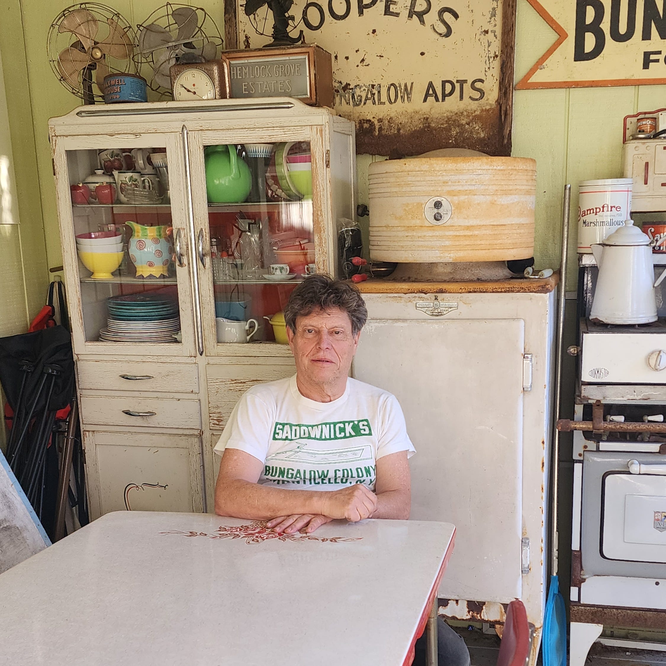 Allen Frishman's collection of mementos from the Catskills will be featured in the Borscht Belt Museum.