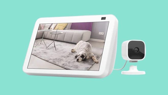 With the Echo Show 8, you can make video calls with the new camera that frames and centers automatically.