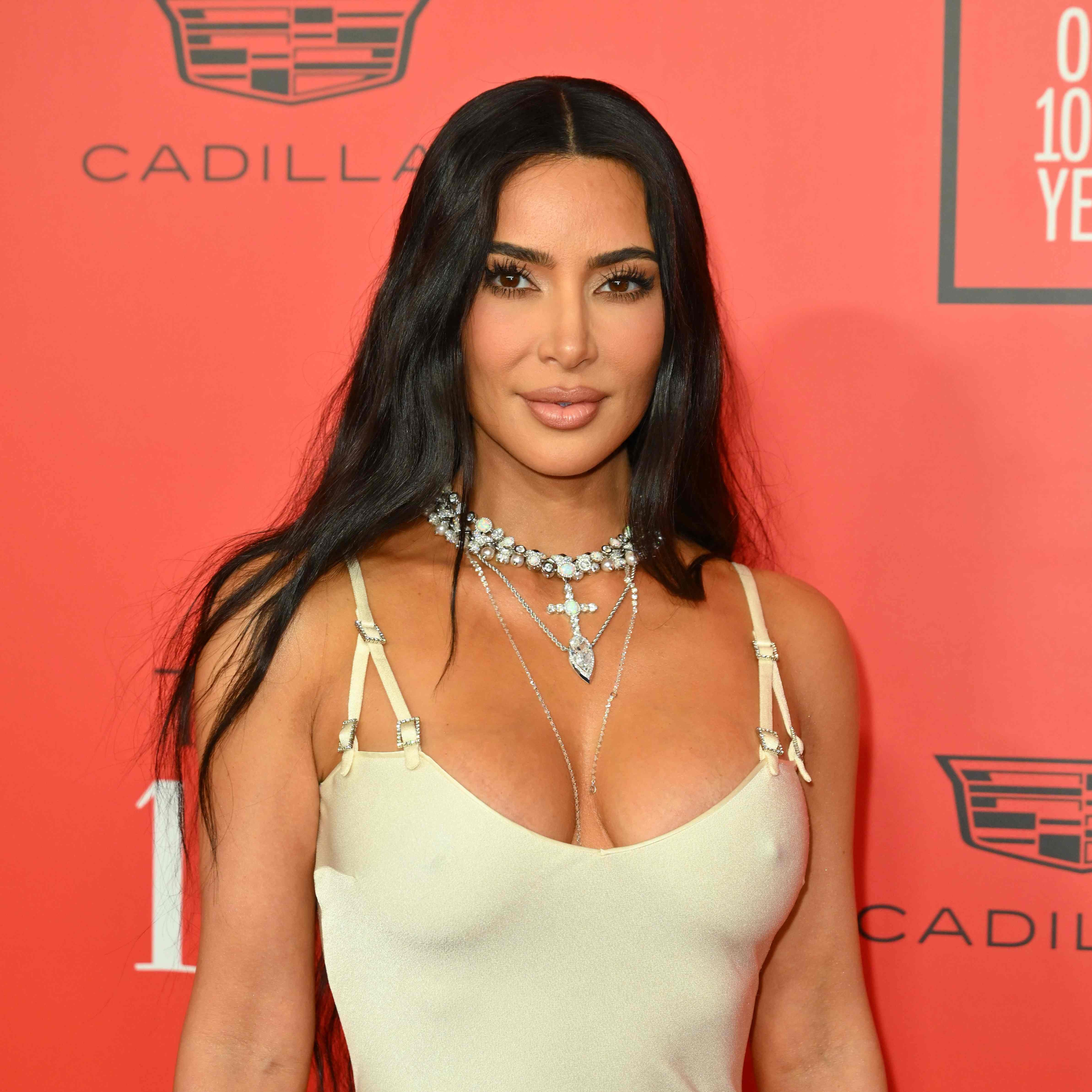 US socialite Kim Kardashian arrives for the Time 100 Gala, celebrating the 100 most influential people in the world, at Lincoln Center's Frederick P. Rose Hall in New York City on April 26, 2023. (Photo by ANGELA WEISS / AFP) (Photo by ANGELA WEISS/AFP via Getty Images) ORIG FILE ID: AFP_33DX3A9.jpg