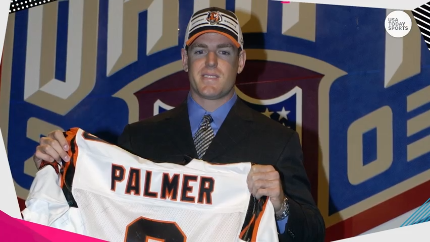 Carson Palmer reflects on being picked No. 1 in NFL draft 20 years later