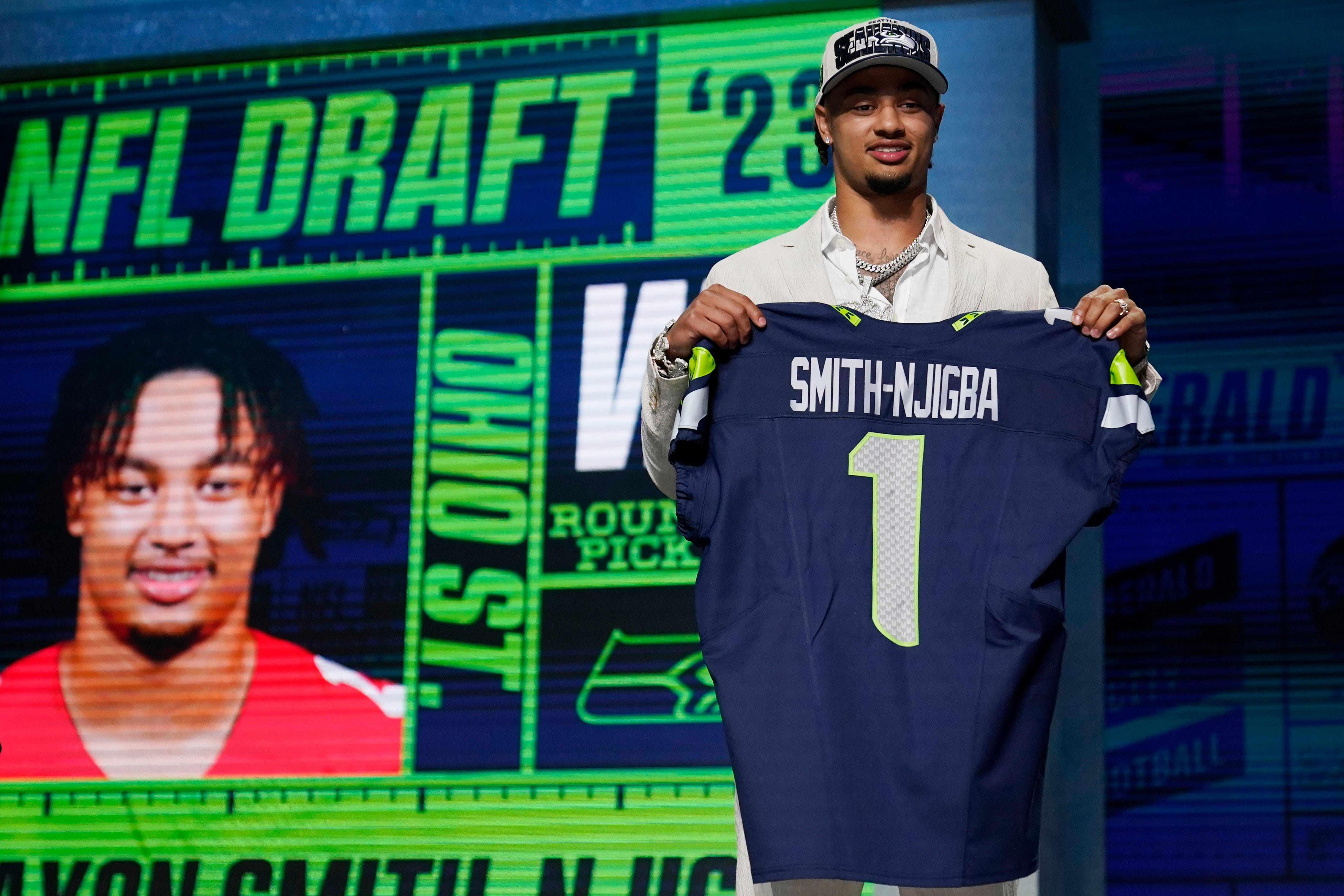 Jaxon Smith-Njigba's brother shares love after NFL draft: 'A blessing to be your brother'