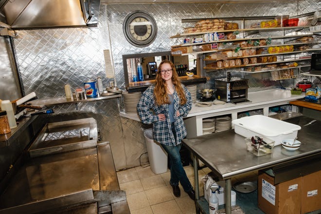 Dover High School graduate Samantha Frye, 18, bought Rosalie's Restaurant in Strasburg last month.