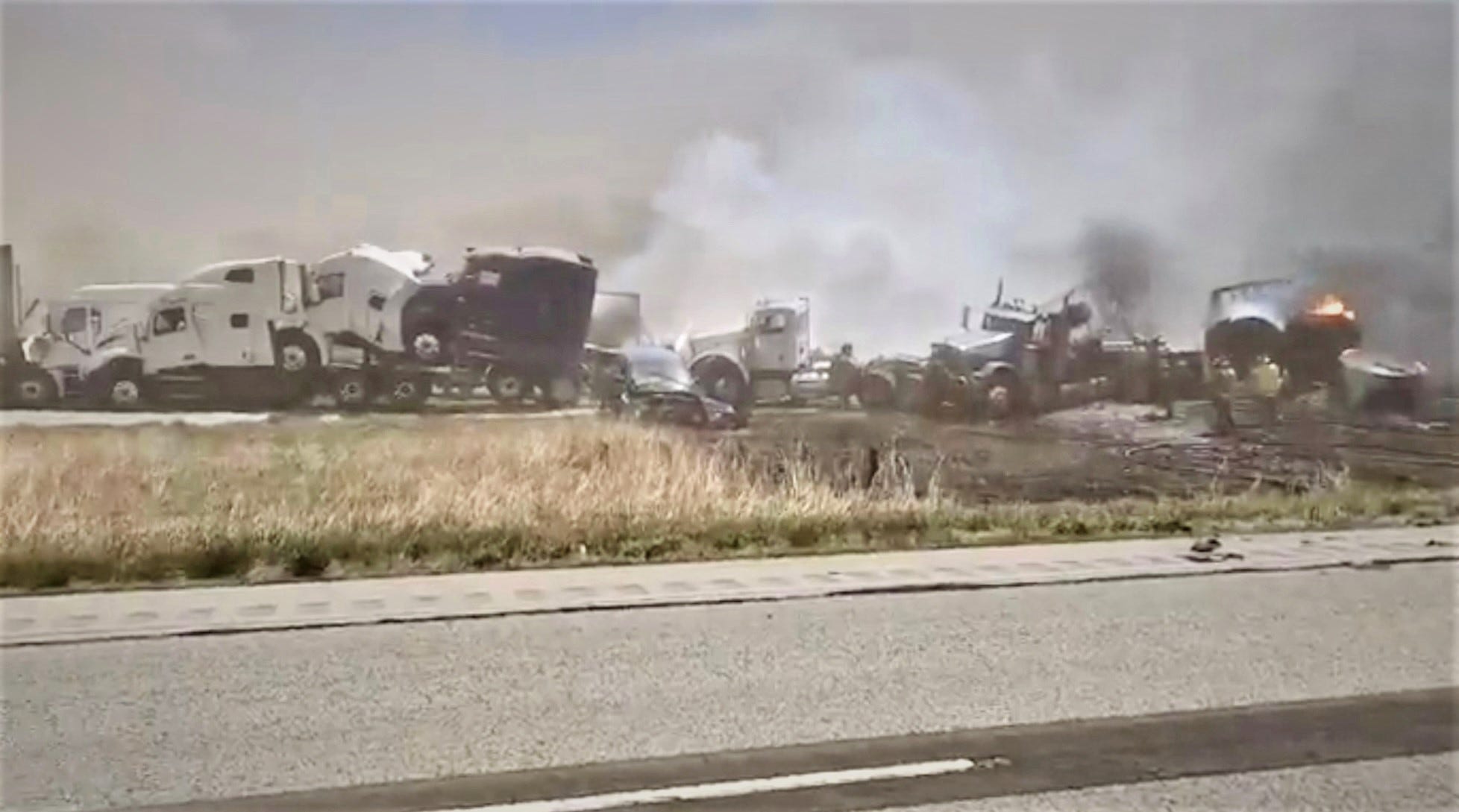 Multiple fatalities expected after massive pileup