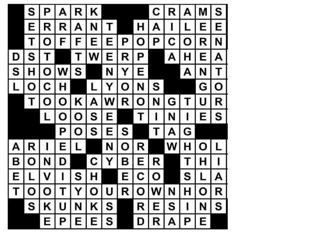 Online crossword puzzle and sudoku answers on 05/05/2023 Online crossword puzzle and sudoku answers on 05/05/2023