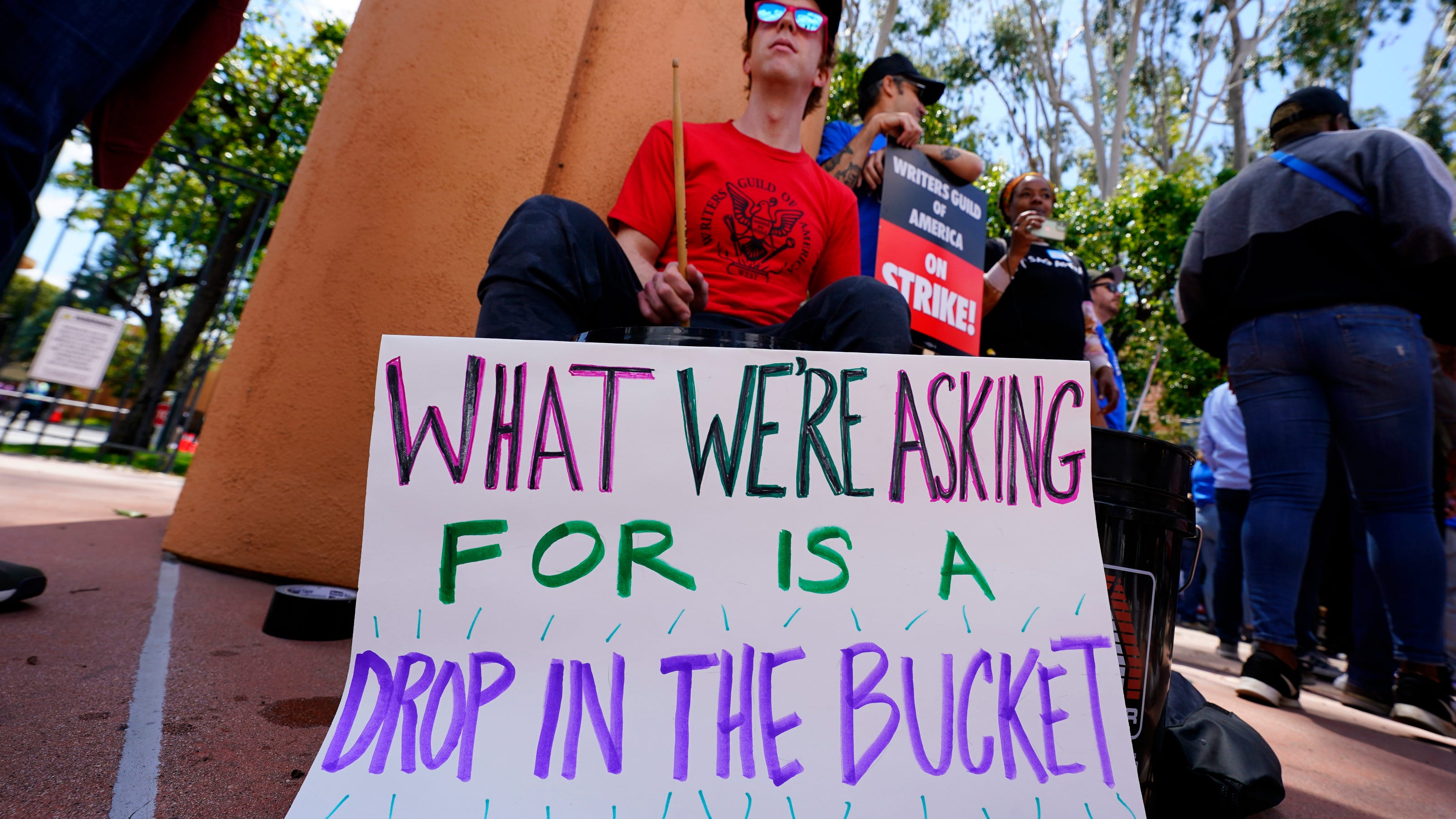 WGA strike 2023: Hollywood writers slam gig economy, TV shows go dark