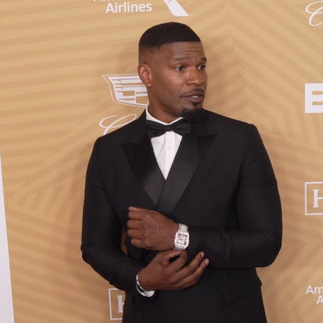 Jamie Foxx says he's 'feeling blessed'