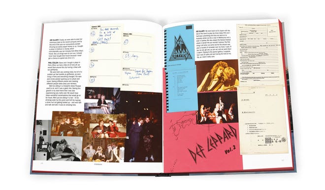 "DEFinitely: The Official Story of Def Leppard," includes vintage photos, memorabilia and an oral history from the band. The book is available now.