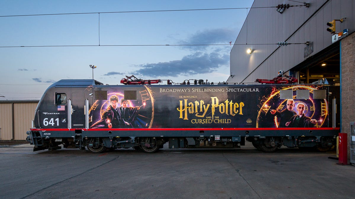 Amtrak launches special Harry Potter-themed trains – here’s how to ride one