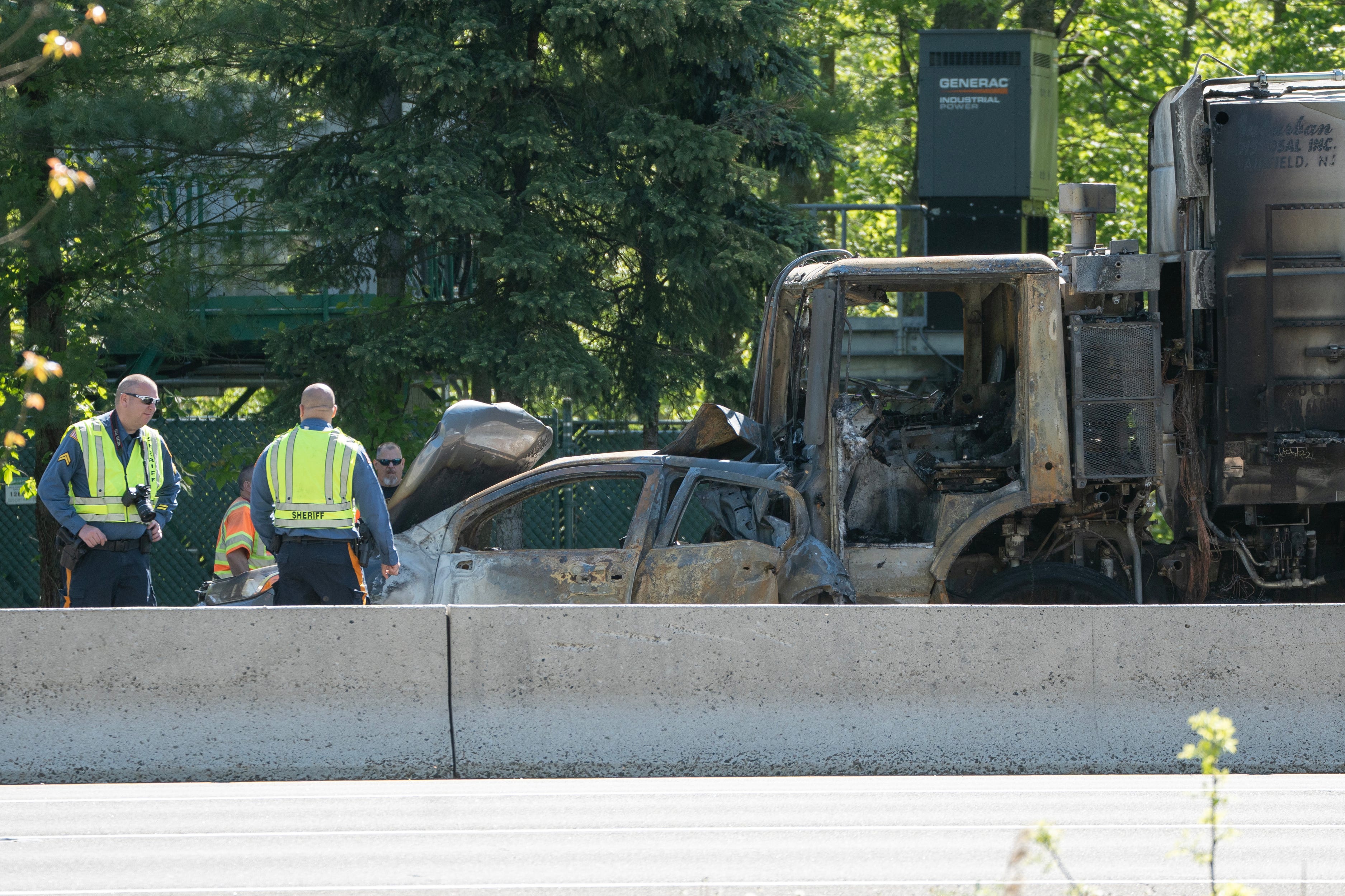 Dump truck driver charged in fiery crash that killed North Arlington 