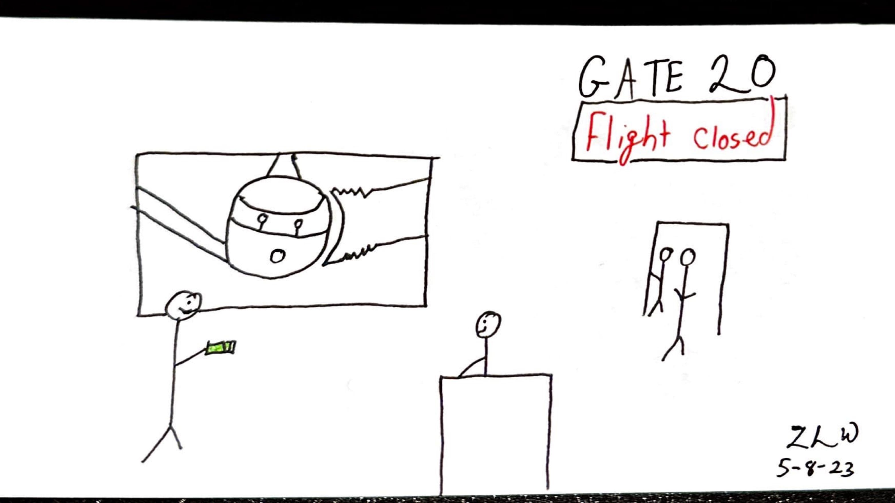 If you're not going to get on the plane, at least get compensated.