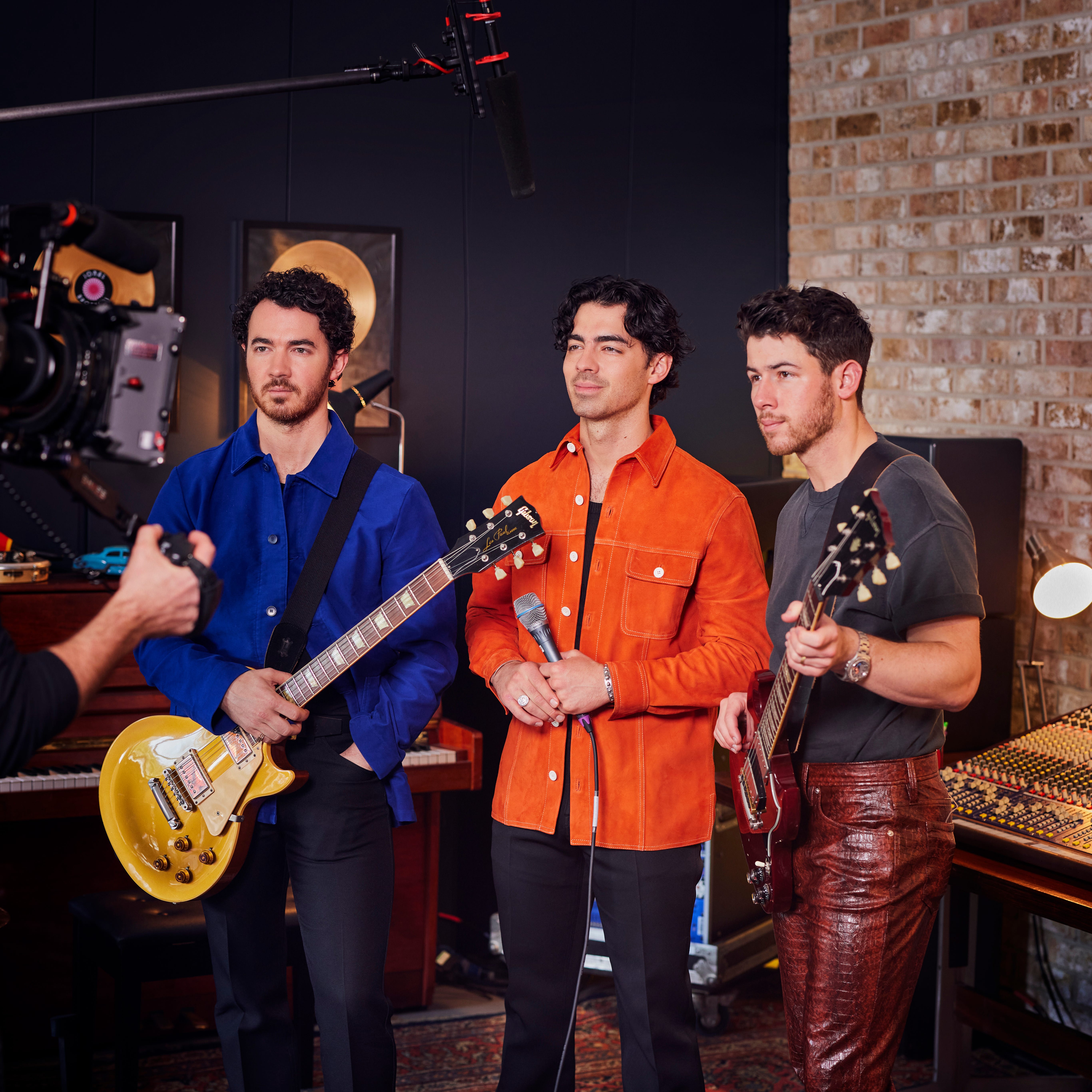 As a part of the band's album release, the Jonas Brothers are premiering performances of two songs plus a "Waffle House" remix in the game Candy Crush Saga.
