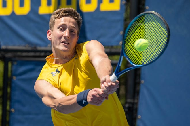 Tenis putra Michigan mengungguli USC dalam film thriller, beralih ke Elite Eight
