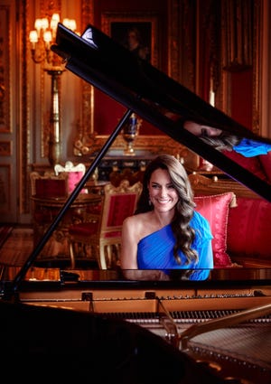 Princess Kate gave a surprise piano performance during Eurovision, recorded earlier this month in the Crimson Drawing Room at Windsor Castle.