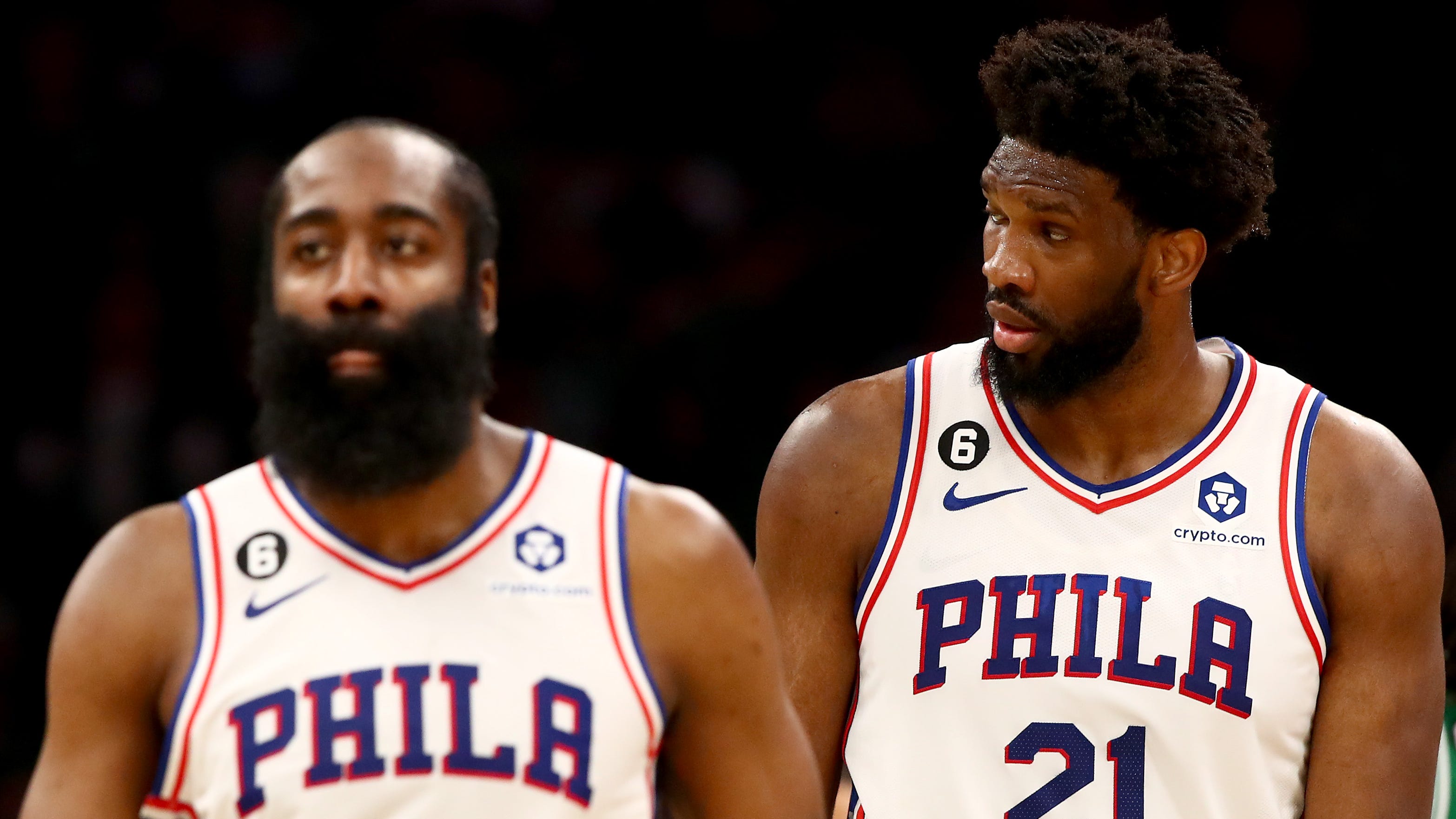 Joel Embiid, James Harden fail to deliver in 76ers' playoff loss to Celtics