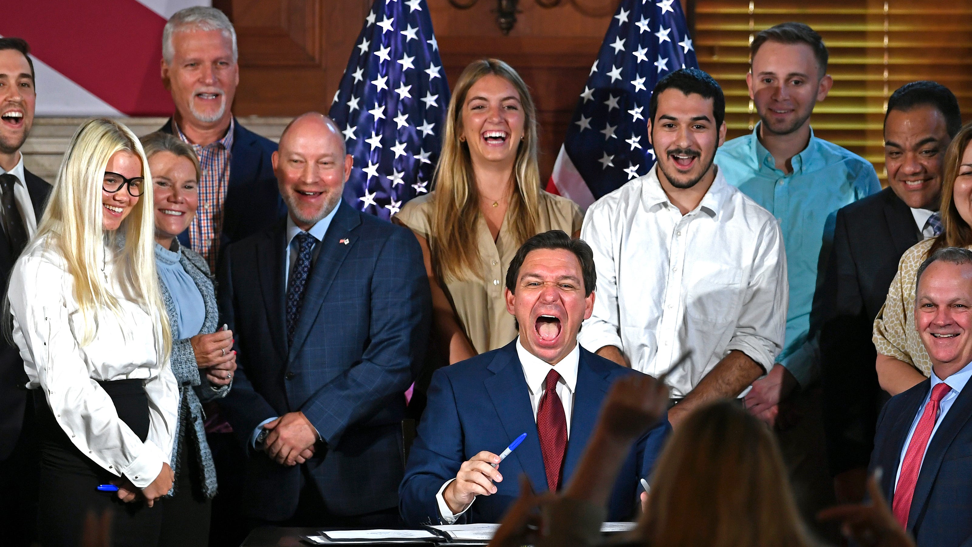 Florida Gov. Ron DeSantis does the white thing by banning DEI funding at universities