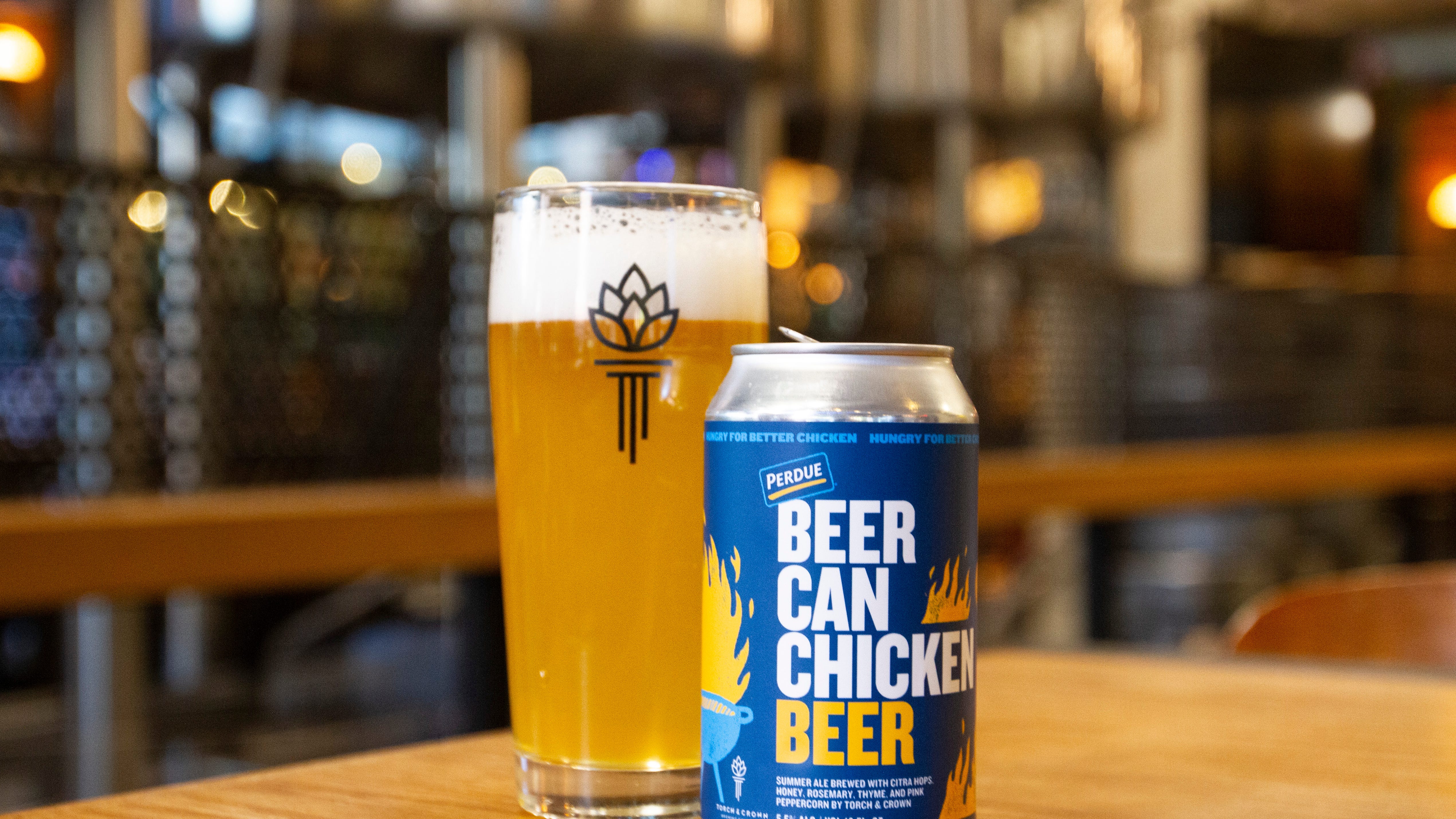 PERDUE® launches custom, first-of-its-kind Beer Can Chicken Beer, a summer ale expertly crafted to make the perfect beer can chicken.