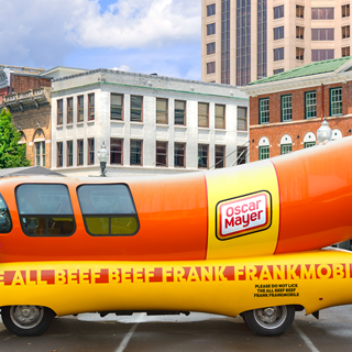 The iconic Oscar Mayer Wienermobile has a new name: the Frankmobile.