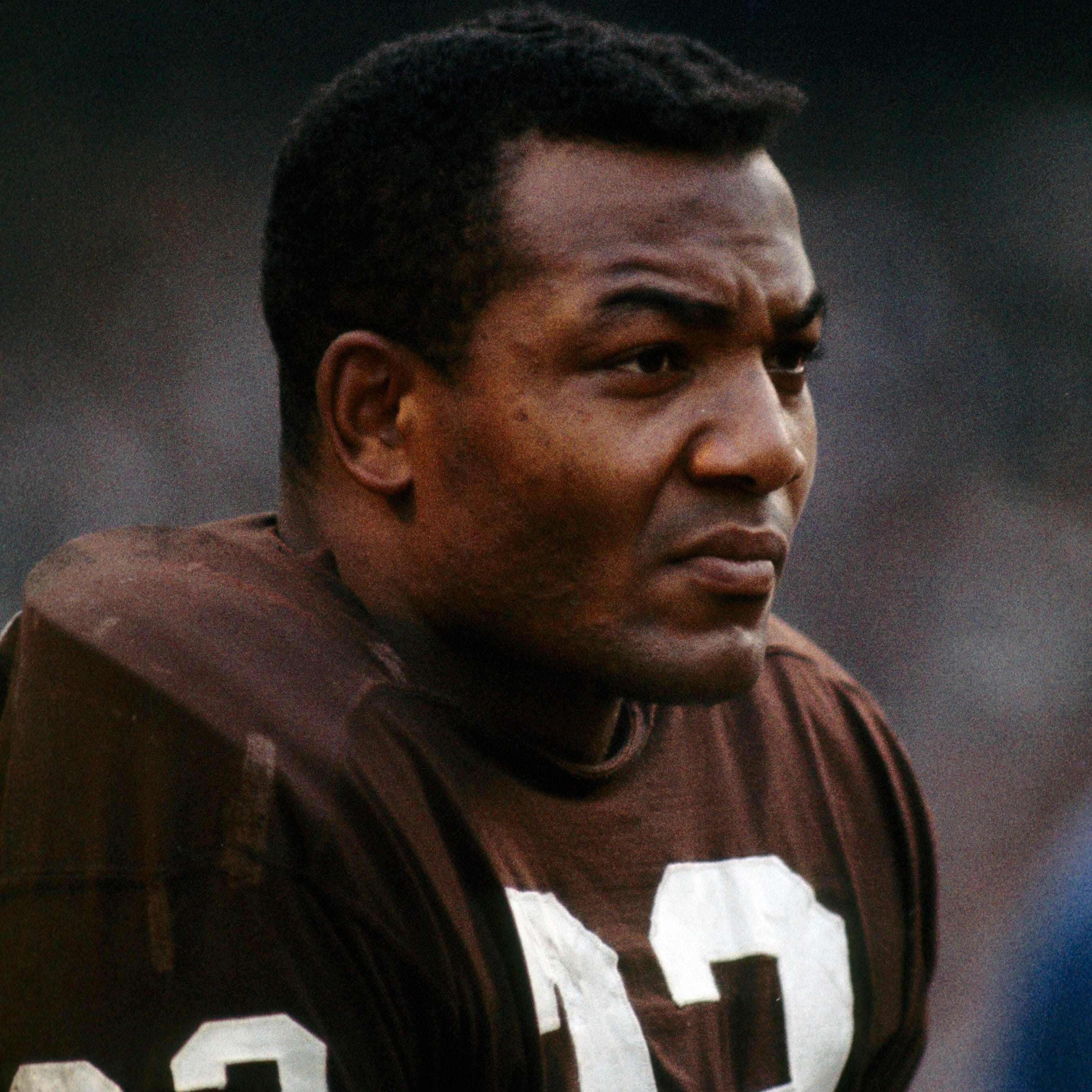 Cleveland Browns running back Jim Brown in 1963.