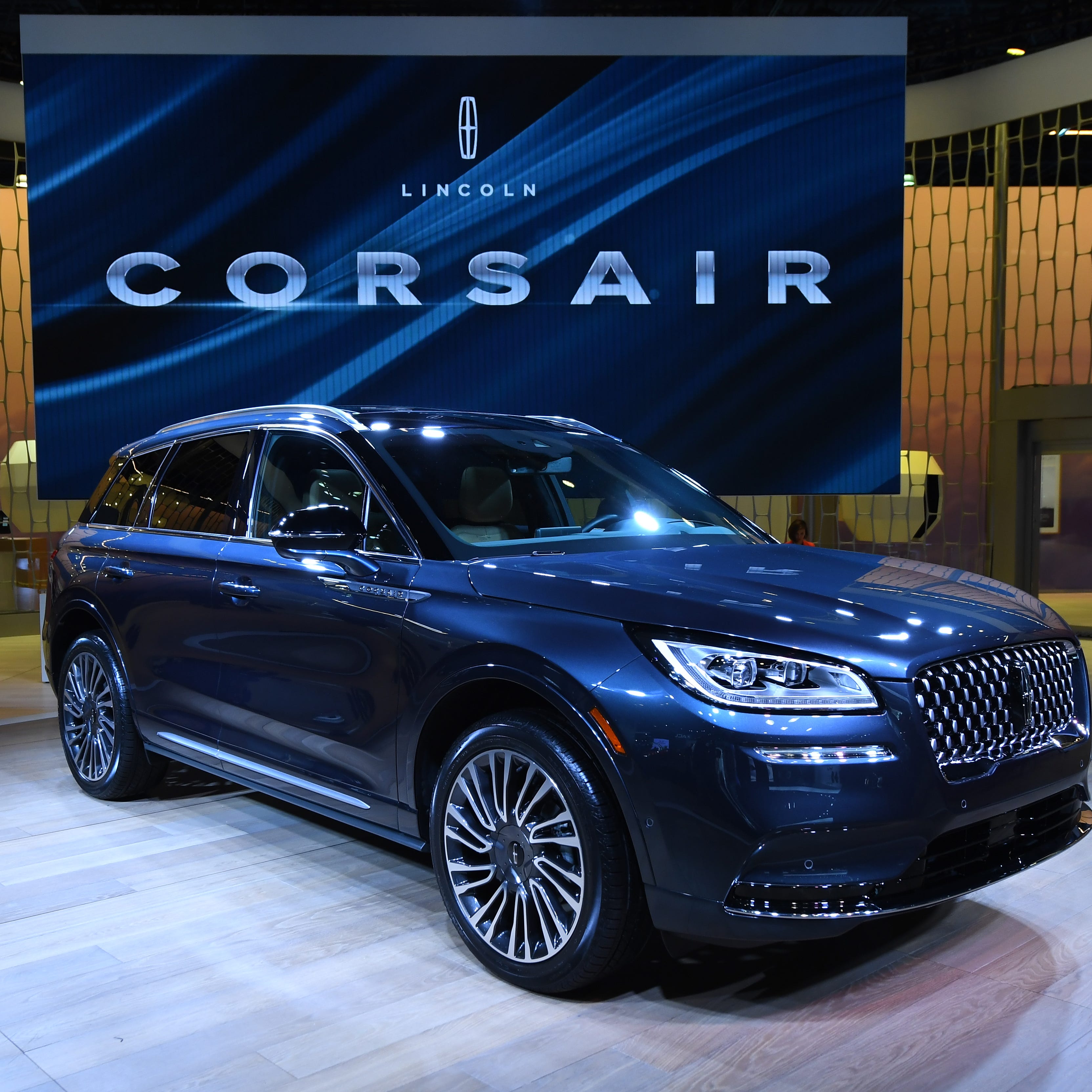 The 2020 Lincoln Corsair at the New York Auto Show on April 16, 2019.