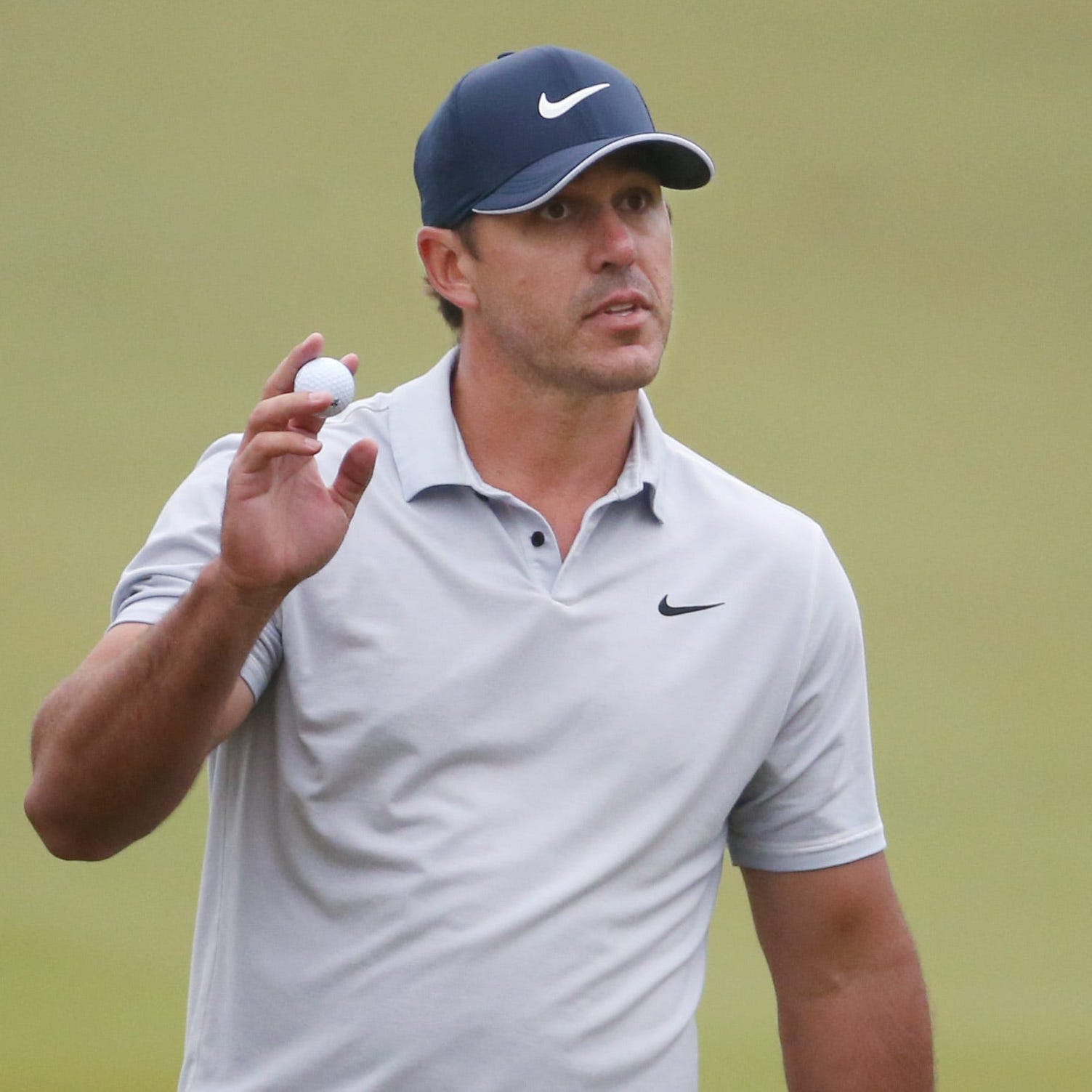 Brooks Koepka has a one-shot lead entering the final round of the PGA Championship.
