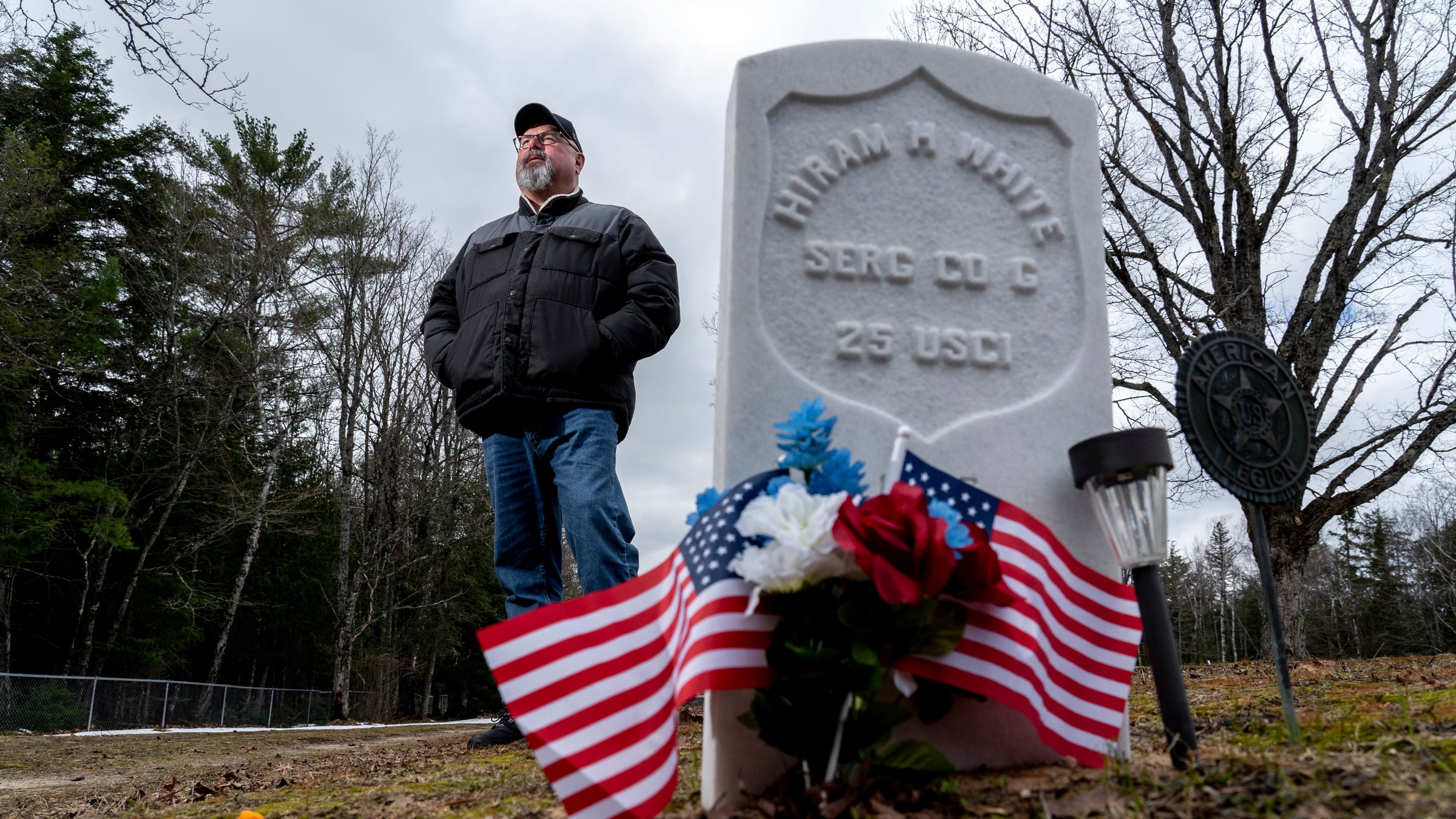 Grave of Black Civil War soldier Hiram White gets headstone in U.P.