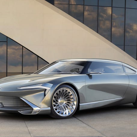 The Buick Wildcat EV concept laid the groundwork for the Encore GX's design updates.