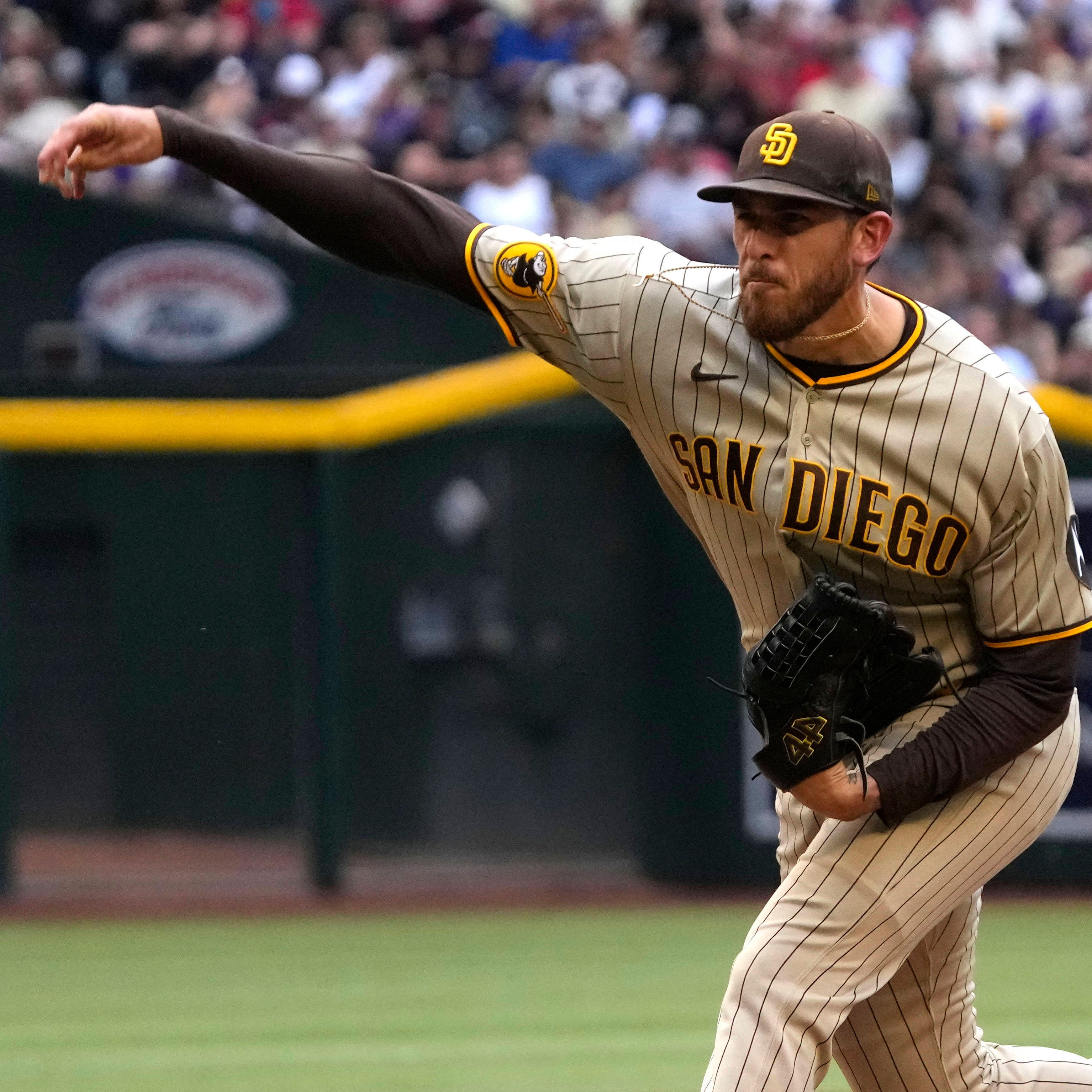 San Diego Padres pitcher Joe Musgrove says the pitch clock and lack of defensive shifts make it harder to get a no-hitter.