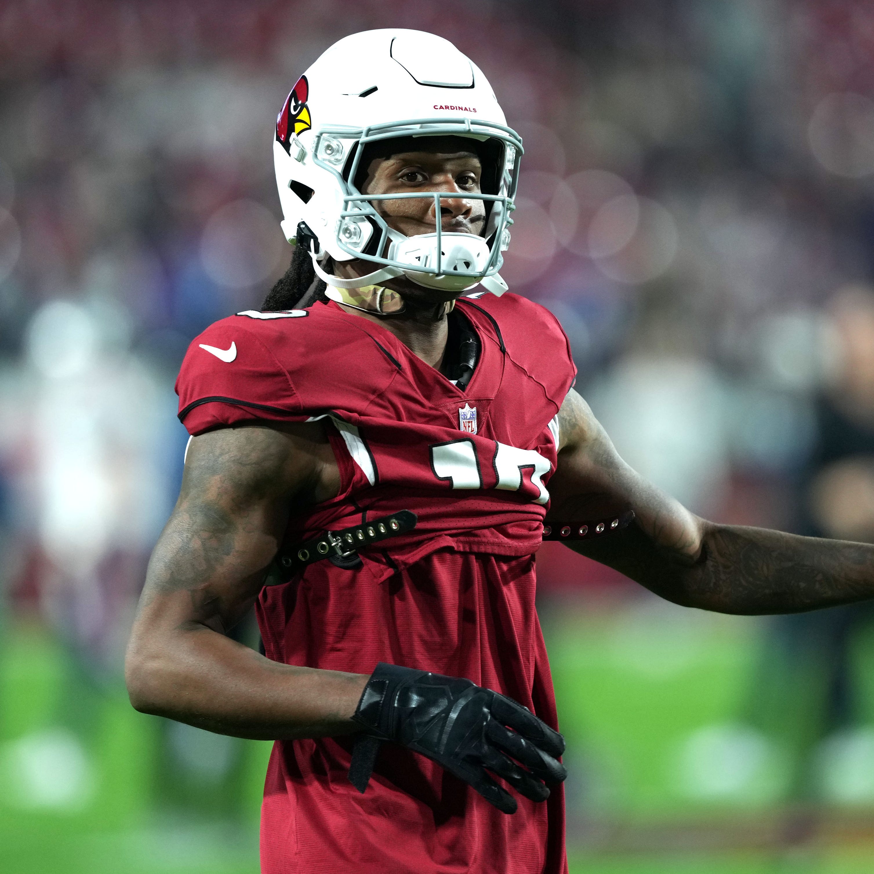 DeAndre Hopkins played three seasons for the Arizona Cardinals.