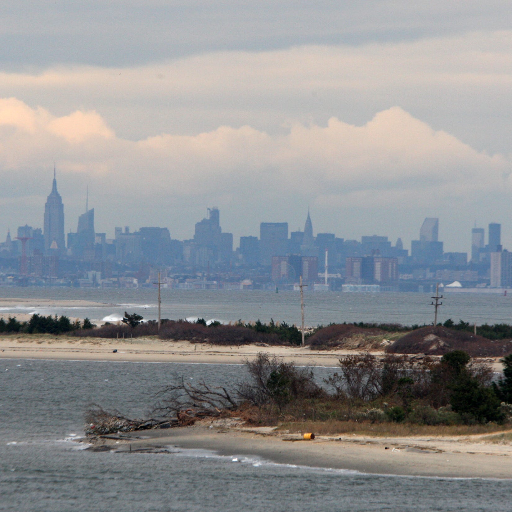 The aftermath of Hurricane Sandy and the devastation at Gateway National Recreation Area and Sandy Hook on Nov. 2, 2012.