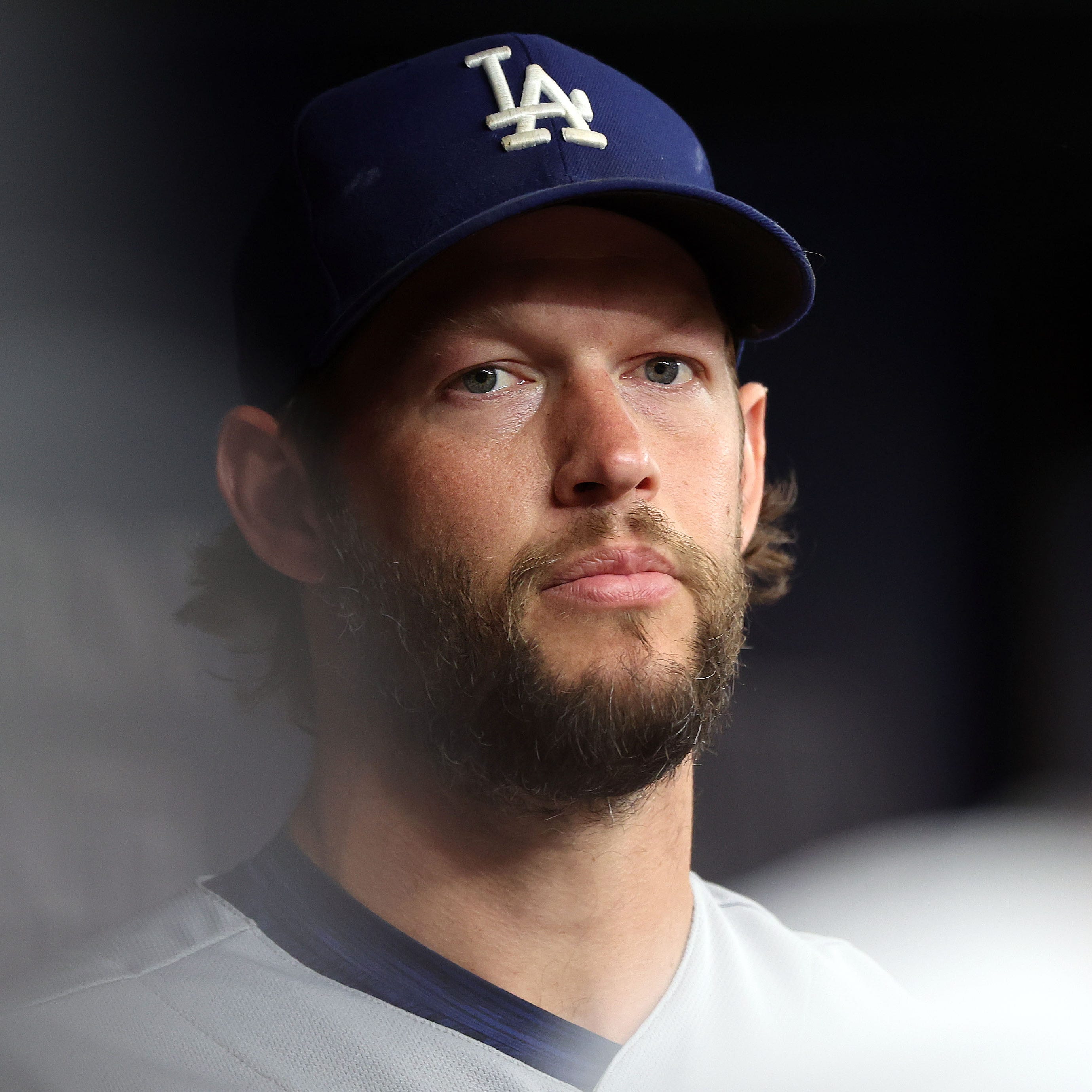 Clayton Kershaw is in his 16th season with the Los Angeles Dodgers.