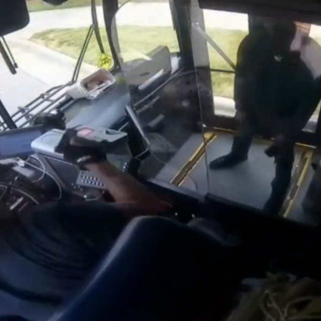 An altercation led to a shootout between a bus driver and passenger in North Carolina.