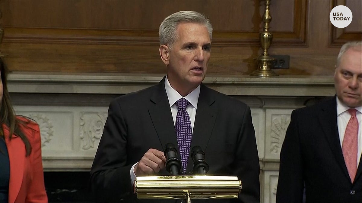 House Speaker Kevin McCarthy urges Republicans to reject Boebert's vote on impeaching Biden thumbnail