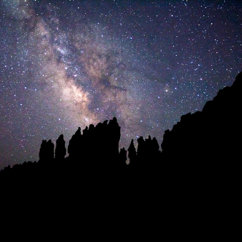 Bryce Canyon National Park holds an Astronomy Festival during the new moon each June, but its night sky is stunning all year.