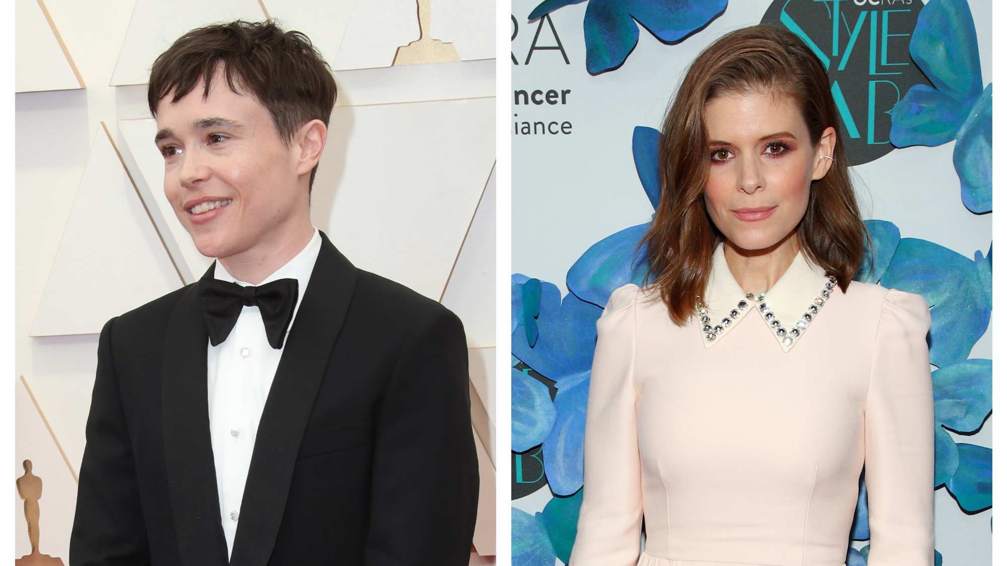 Elliot Page is opening up about his previous relationship with actress Kate Mara.