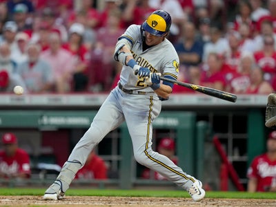 The Brewers have been the worst-hitting team against lefties this year.
