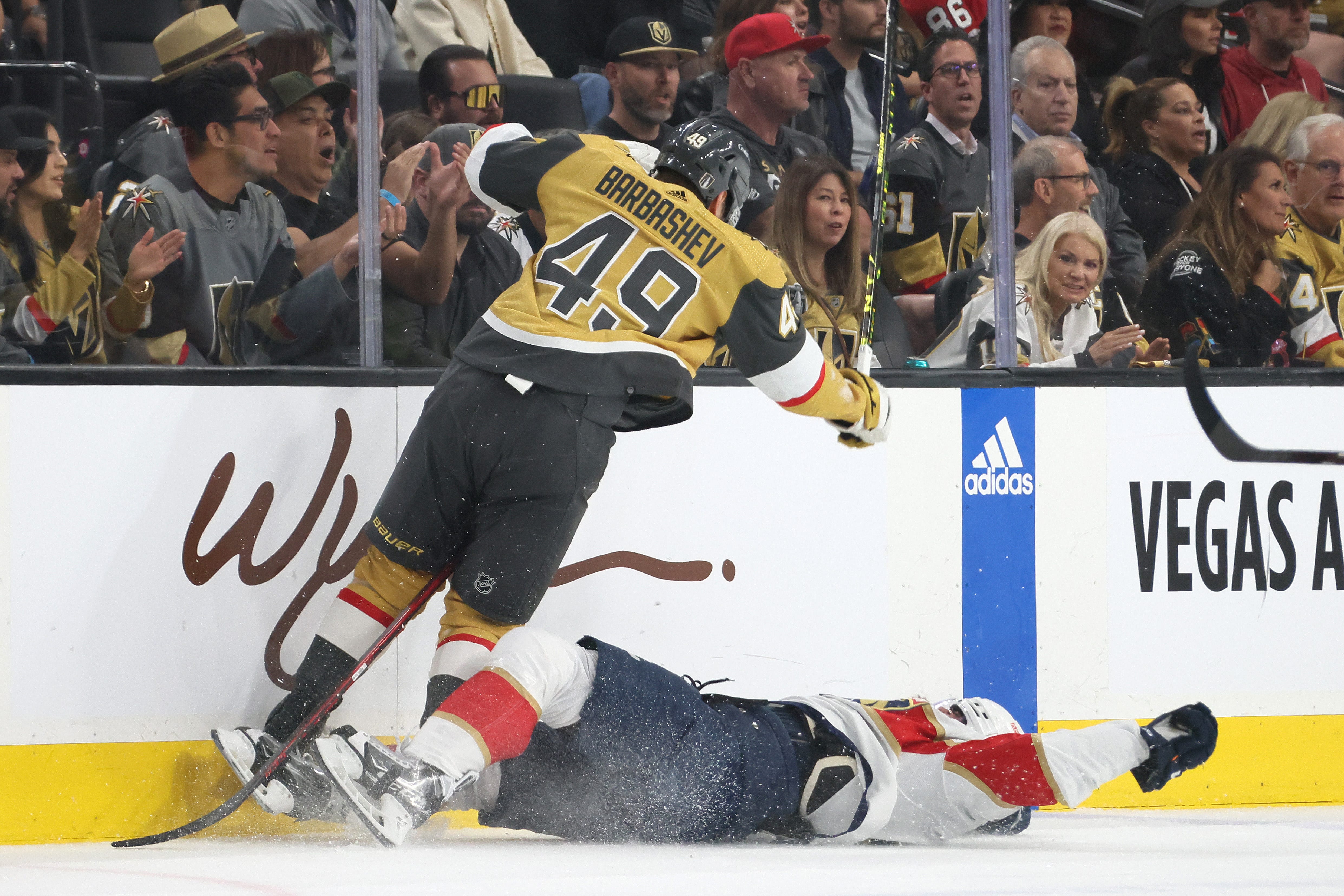 Panthers' Radko Gudas expected back for Game 3 after being crushed in Game 2