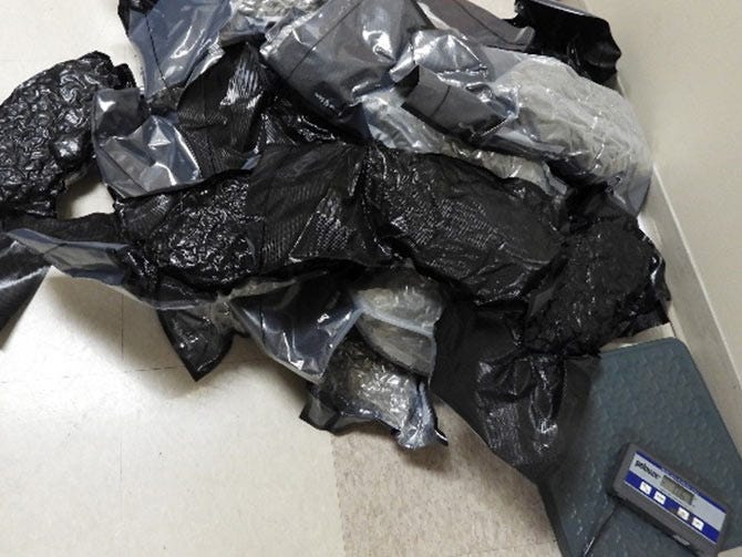 GPS error leads to 60-year-old American's arrest at Canada border with 400 pounds of marijuana