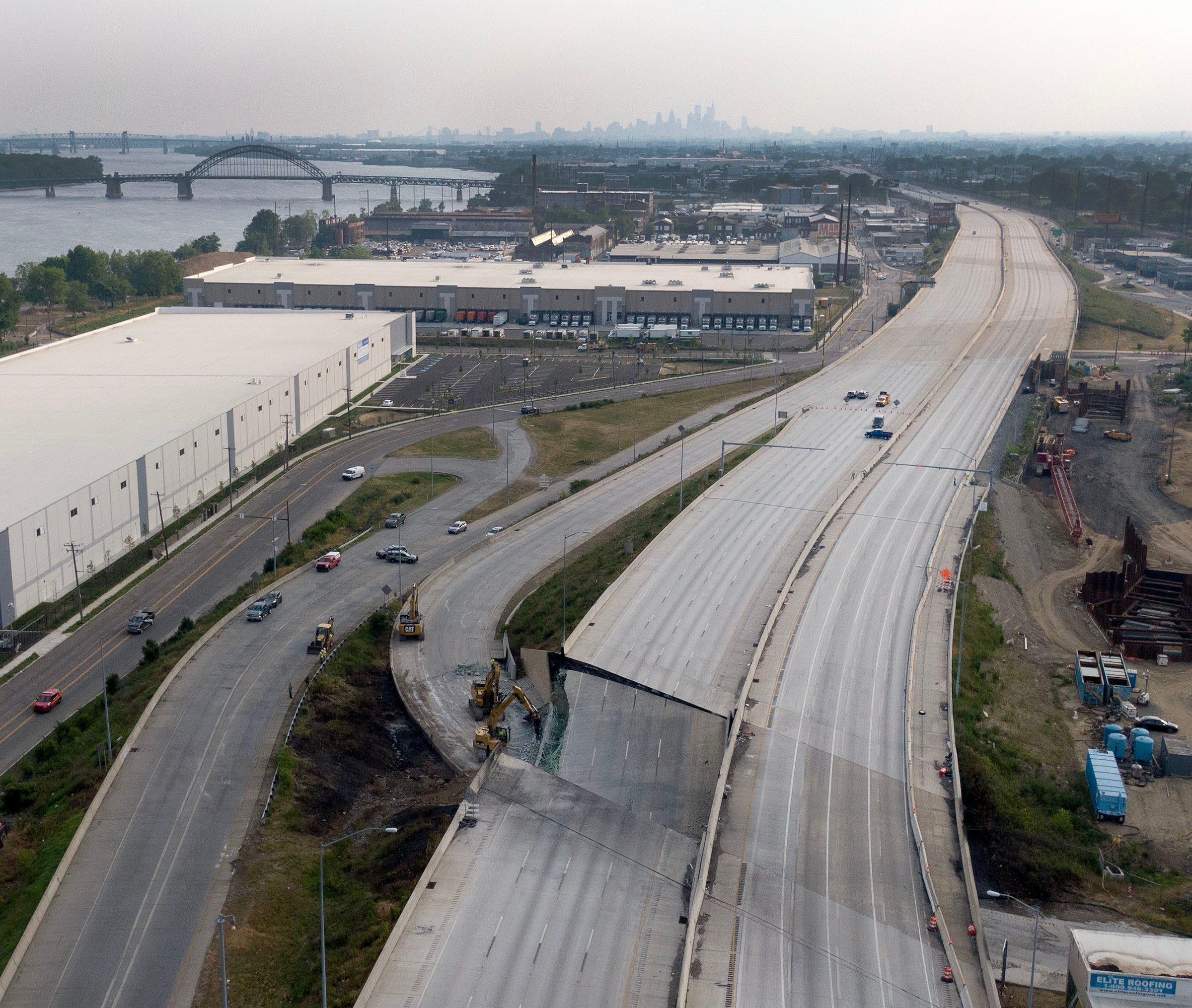 Route 95 Collapse Philadelphia