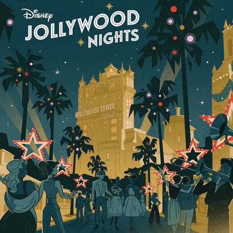 Disney Jollywood Nights is a brand new holiday event at Disney's Hollywood Studios this year.