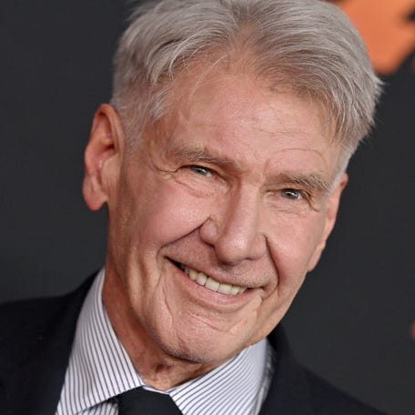 June 14, 2023: Harrison Ford attends the Los Angeles Premiere of LucasFilms' "Indiana Jones and the Dial of Destiny" at Dolby Theatre in Hollywood, California.