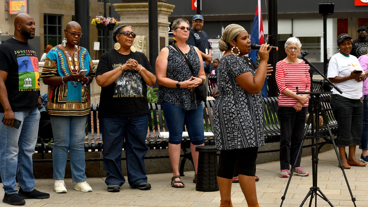 City Hall flag raising marks Juneteenth in Worcester City Hall flag raising marks Juneteenth in Worcester