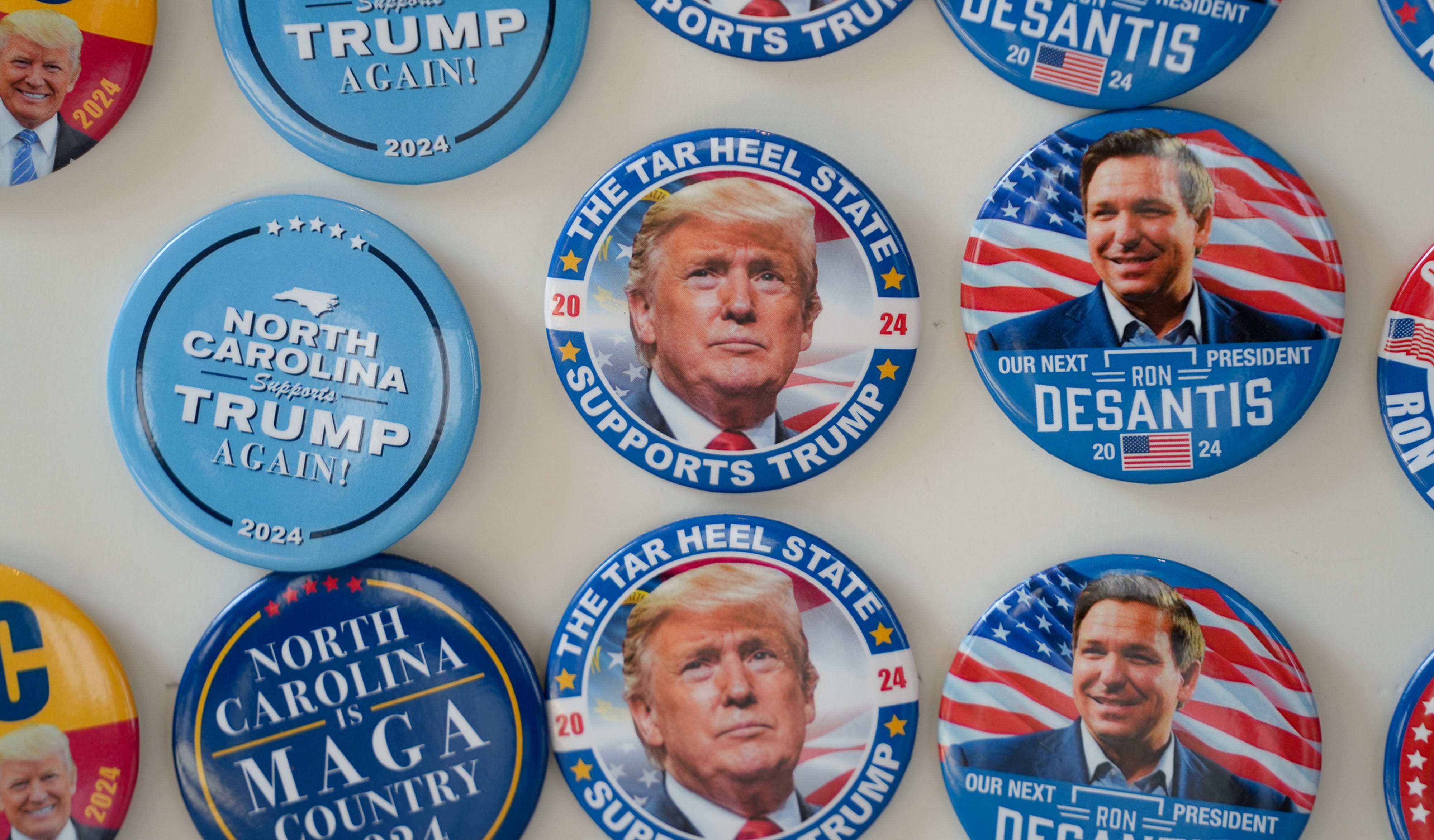 At the North Carolina Republican Party's  convention on June 9, 2023, in Greensboro.