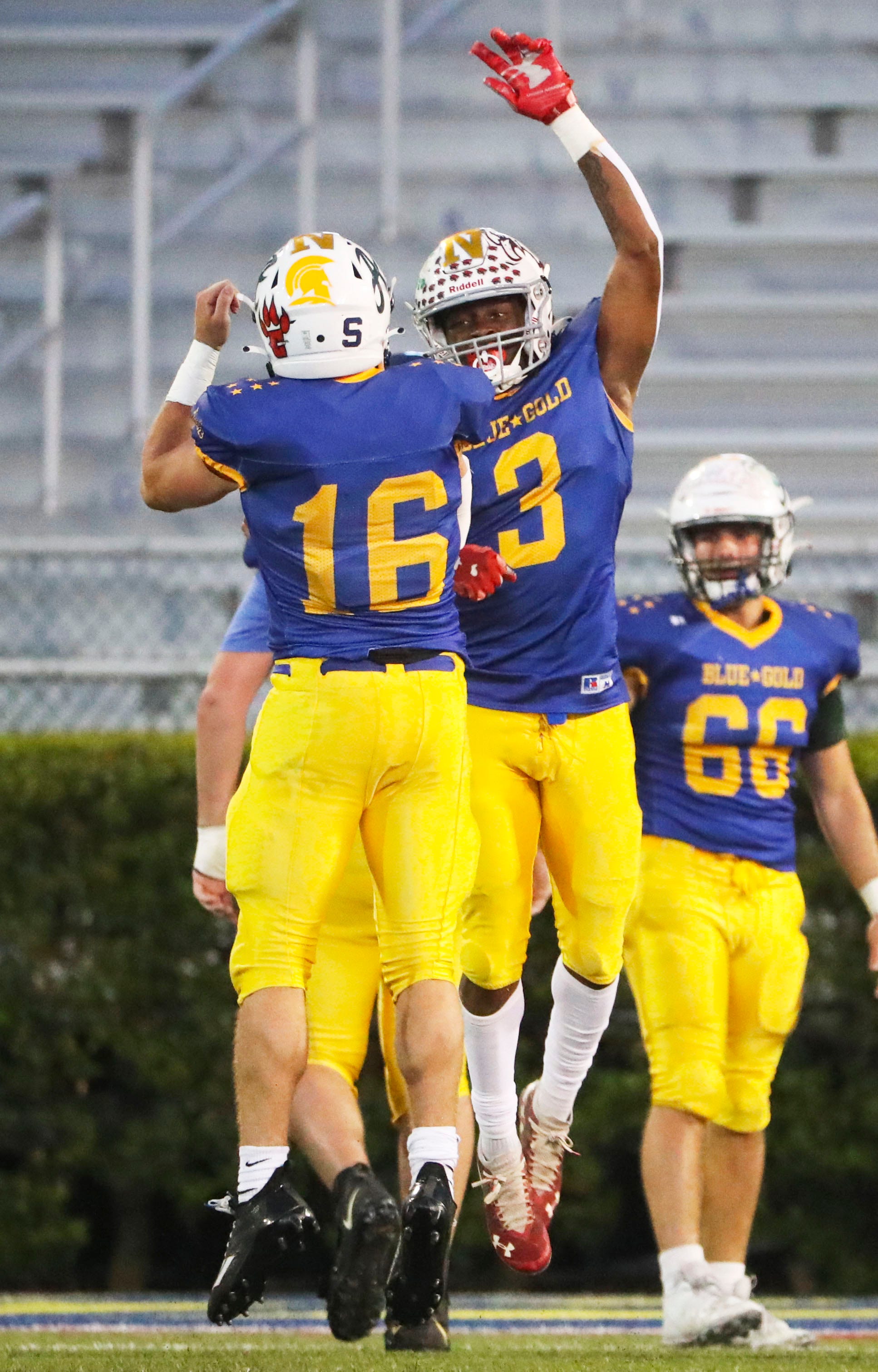 Archmere to Conrad connection Deep pass keys win in 67th BlueGold football game