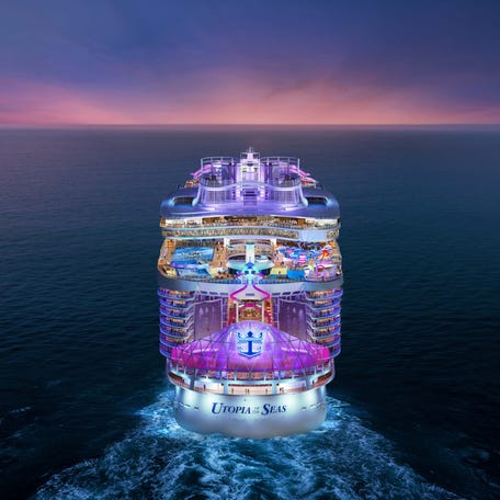 Royal Caribbean's new ship, Utopia of the Seas, will debut in July 2024.