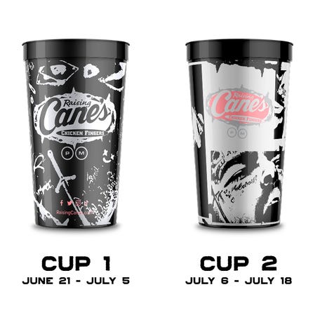 Raising Cane's and Post Malone have teamed up to create limited-edition collector's cups.