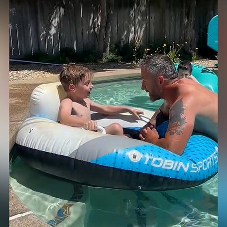 Boy finds out stepdad adopted him