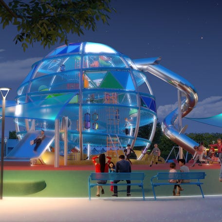 A rendering of the Joya playground