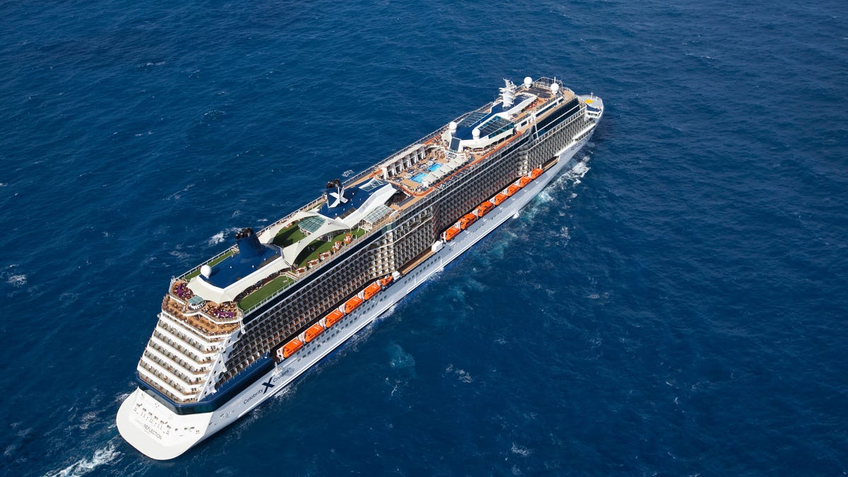 Celebrity's Celebrity Reflection ship can accommodate more than 3,000 guests.