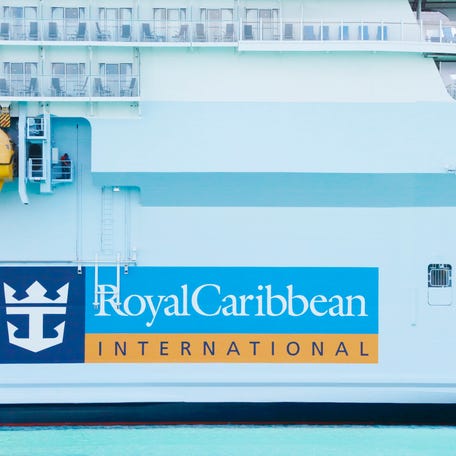 In this March 14, 2020 file photo, Royal Caribbean International cruise ship docked at PortMiami in Miami.