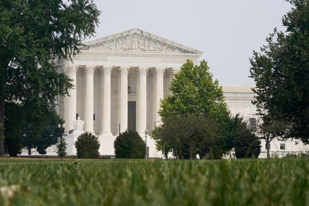 The U.S. Supreme Court is seen on Thursday, June 29, 2023, in Washington.
